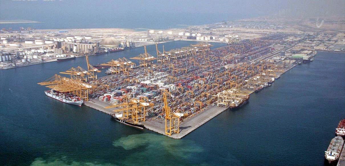 Puerto de Jebel Ali, el mayor puerto del Oriente Medio