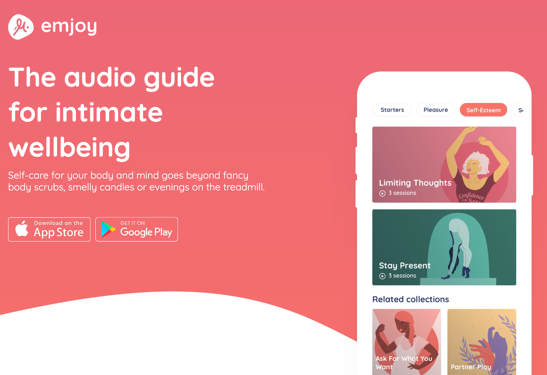 Emjoy - The audio guide for intimate wellbeing